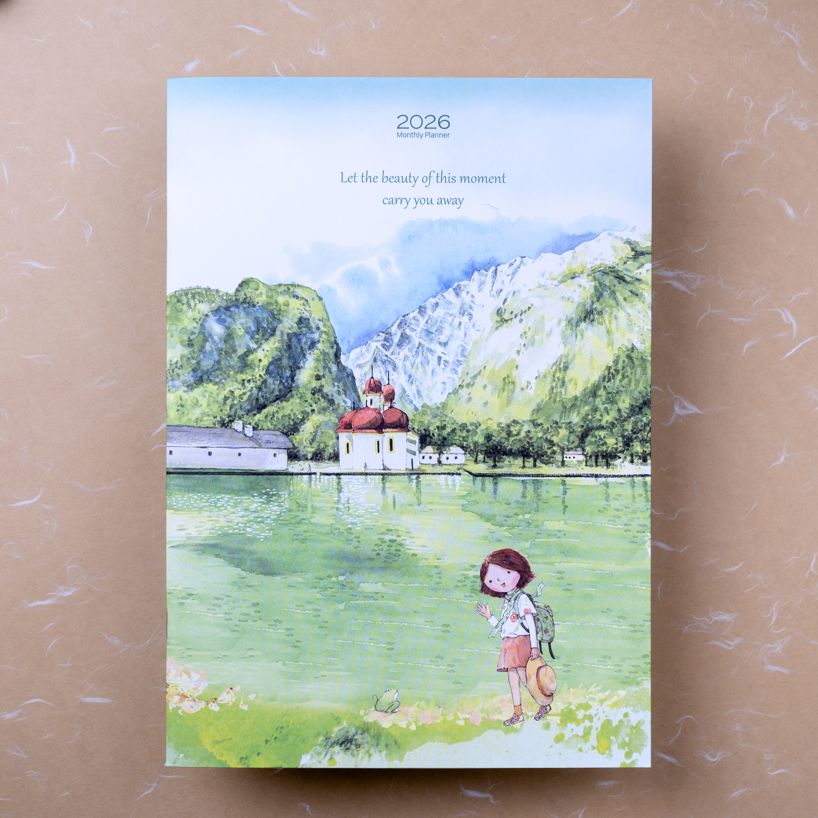 小喬月曆手帳｜2026年月曆手帳 A4 Monthly Planner