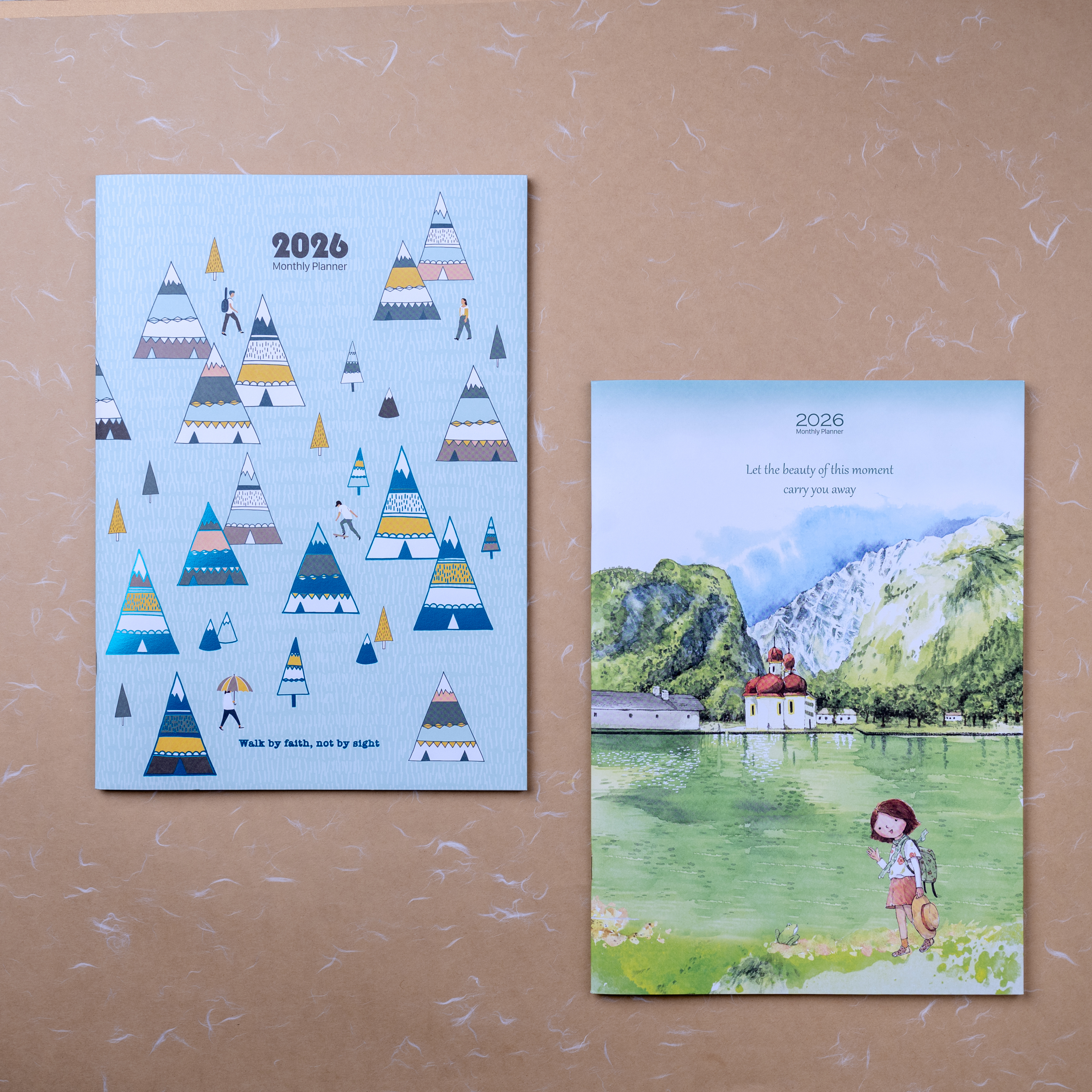 小喬月曆手帳｜2026年月曆手帳 A4 Monthly Planner