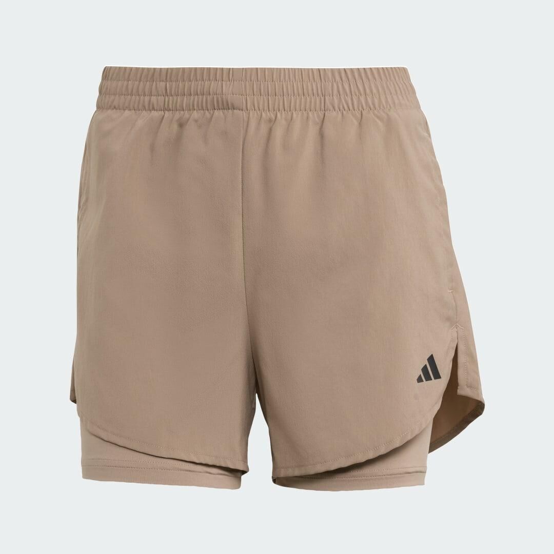 Adidas - 女裝 AEROREADY MADE FOR TRAINING MINIMAL 二合一短褲 JY4596
