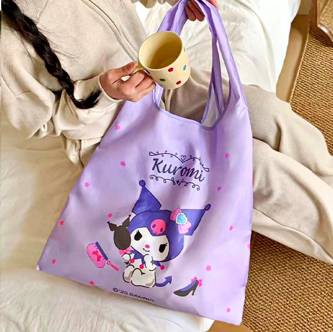 佻皮魔女 Sanrio |折疊環保袋 大容量購物袋