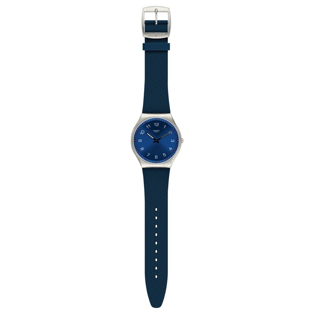 【Swatch】SKINNAVY SS07S102 42mm 現代鐘錶