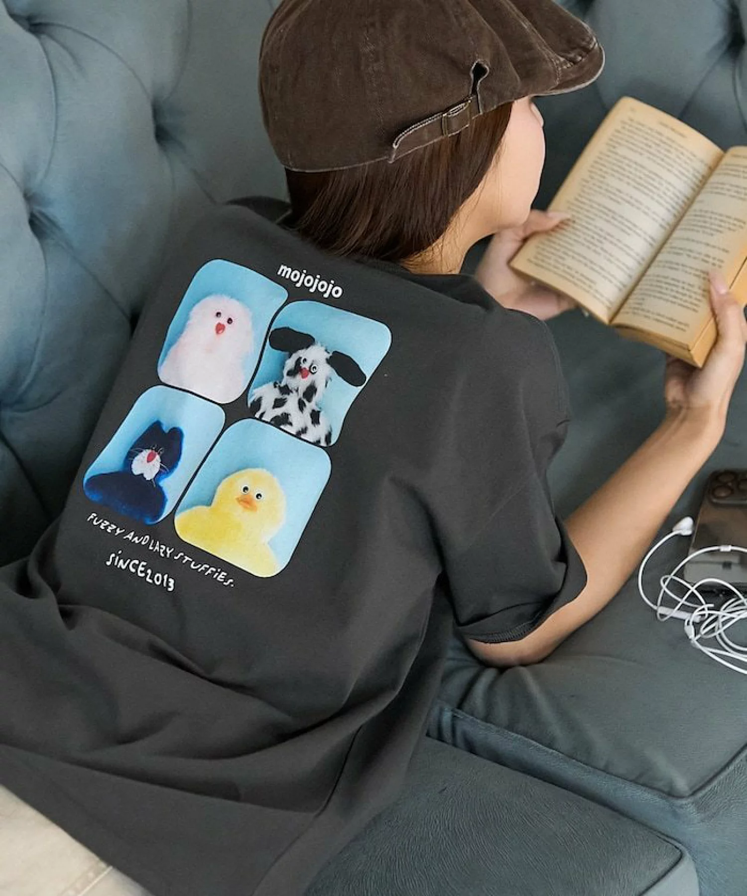 🇯🇵 mojojojo X PUBLUX 四格圖案 TEE