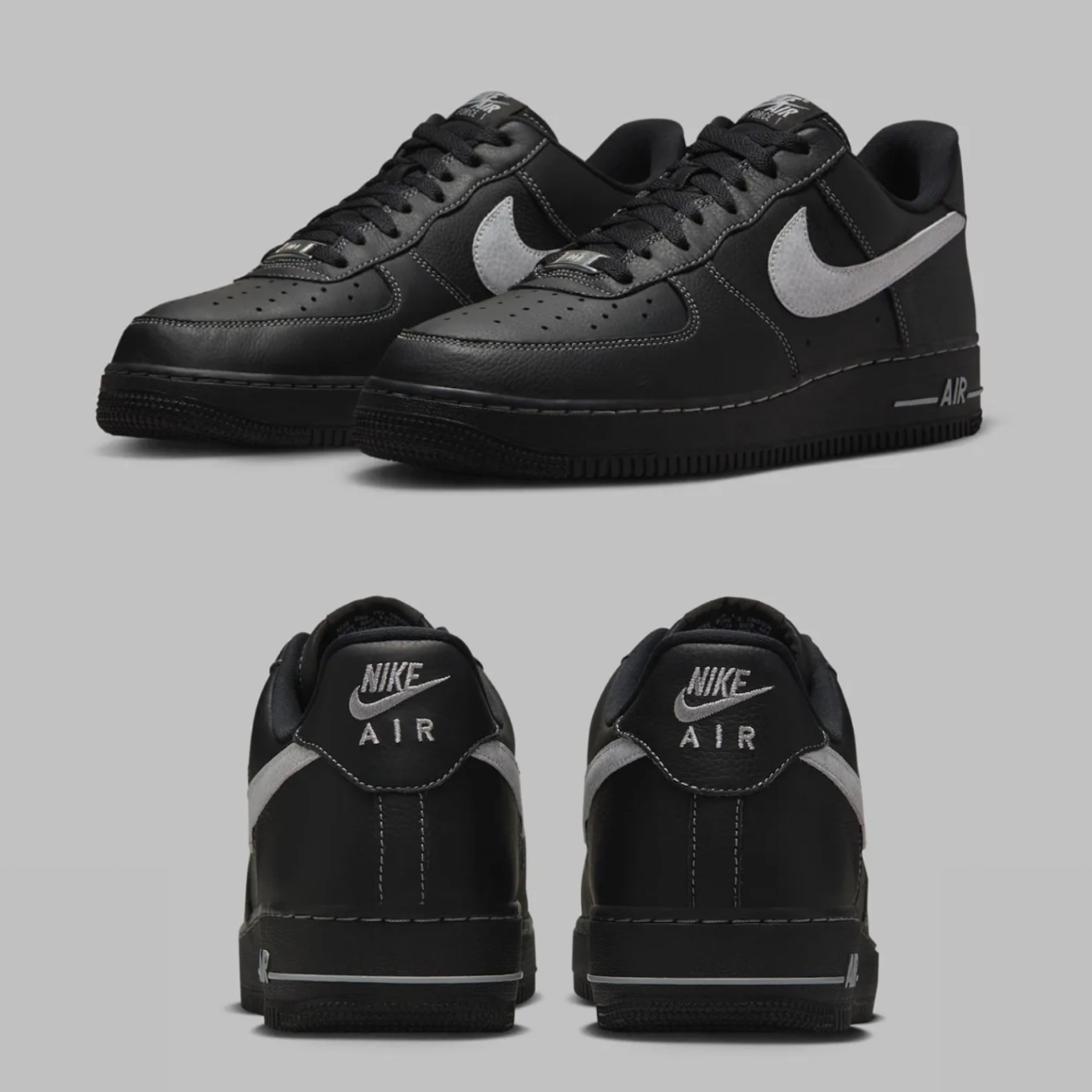 (預訂) Nike Air Force 1 - Black Grey