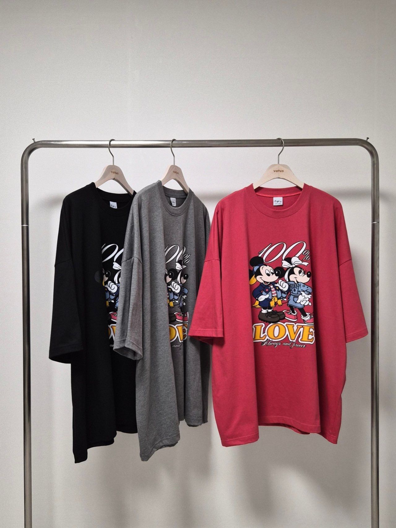 卡通圖案英文字短袖Tee Votus-167T