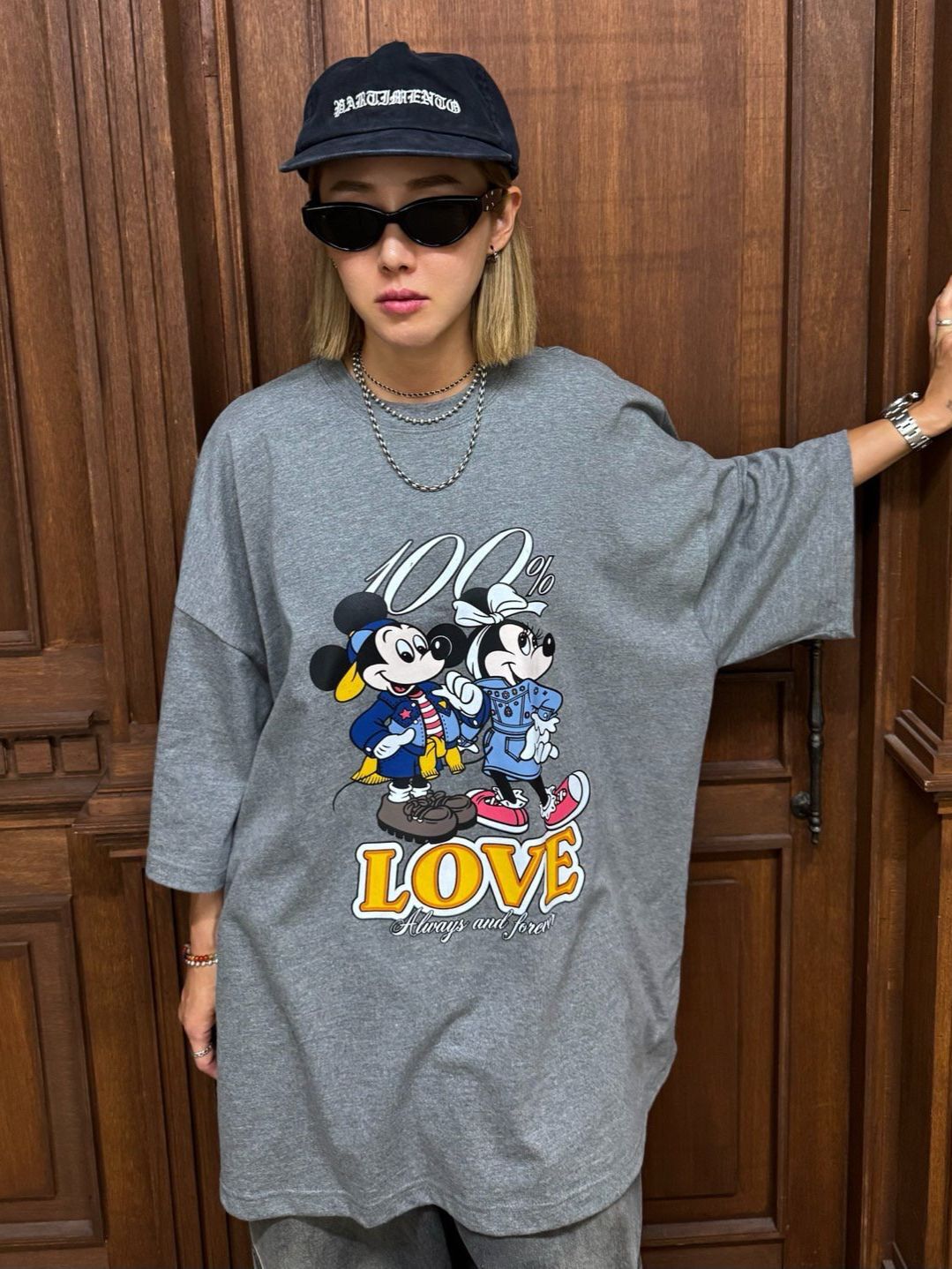 卡通圖案英文字短袖Tee Votus-167T