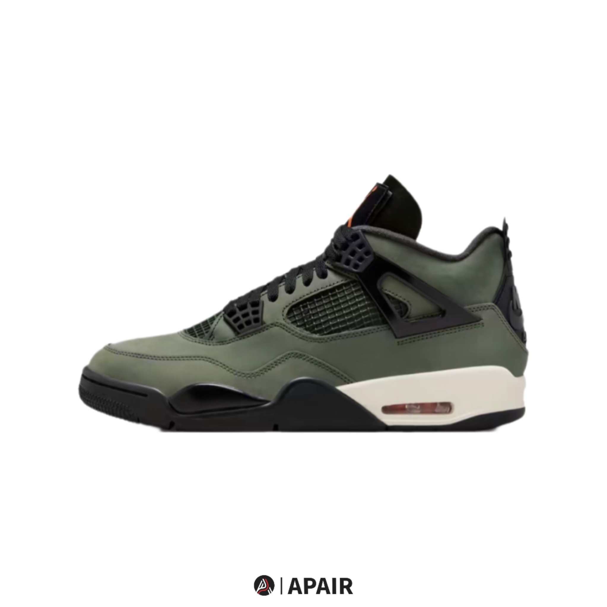 【APAIR】預購 Undefeated x Air Jordan 4 UND x AJ4 墨綠 綠黑 男鞋 復刻 睽違20年重磅回歸 IB1519-200