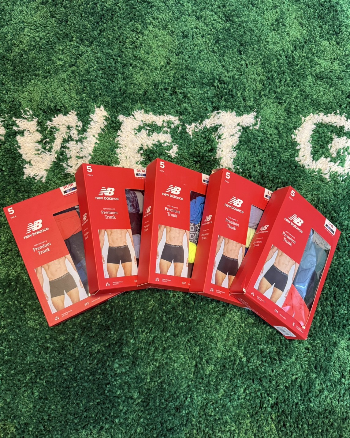 New balance 內褲五件組(款式花色隨機出貨)