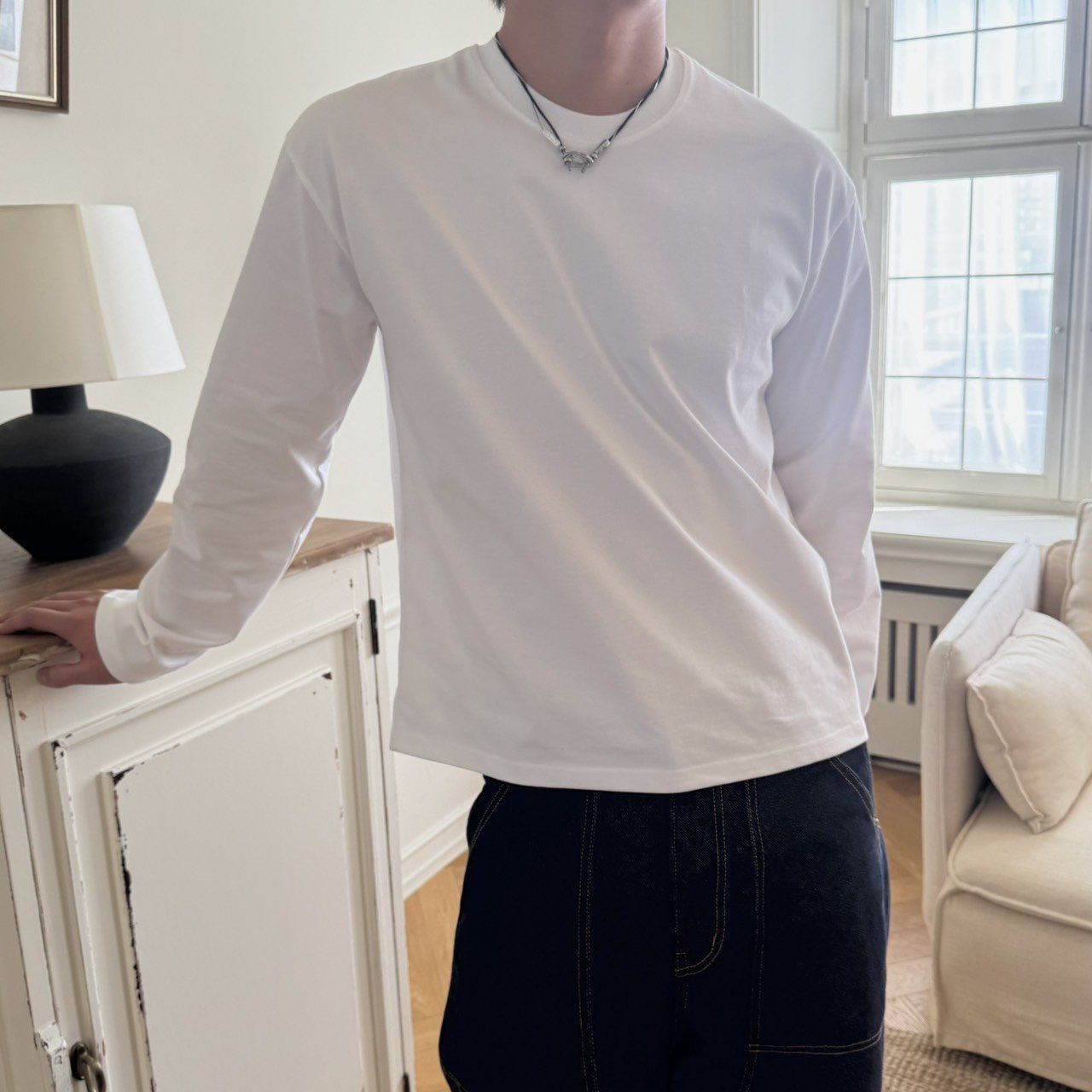 淨色長袖衫 BY-423T