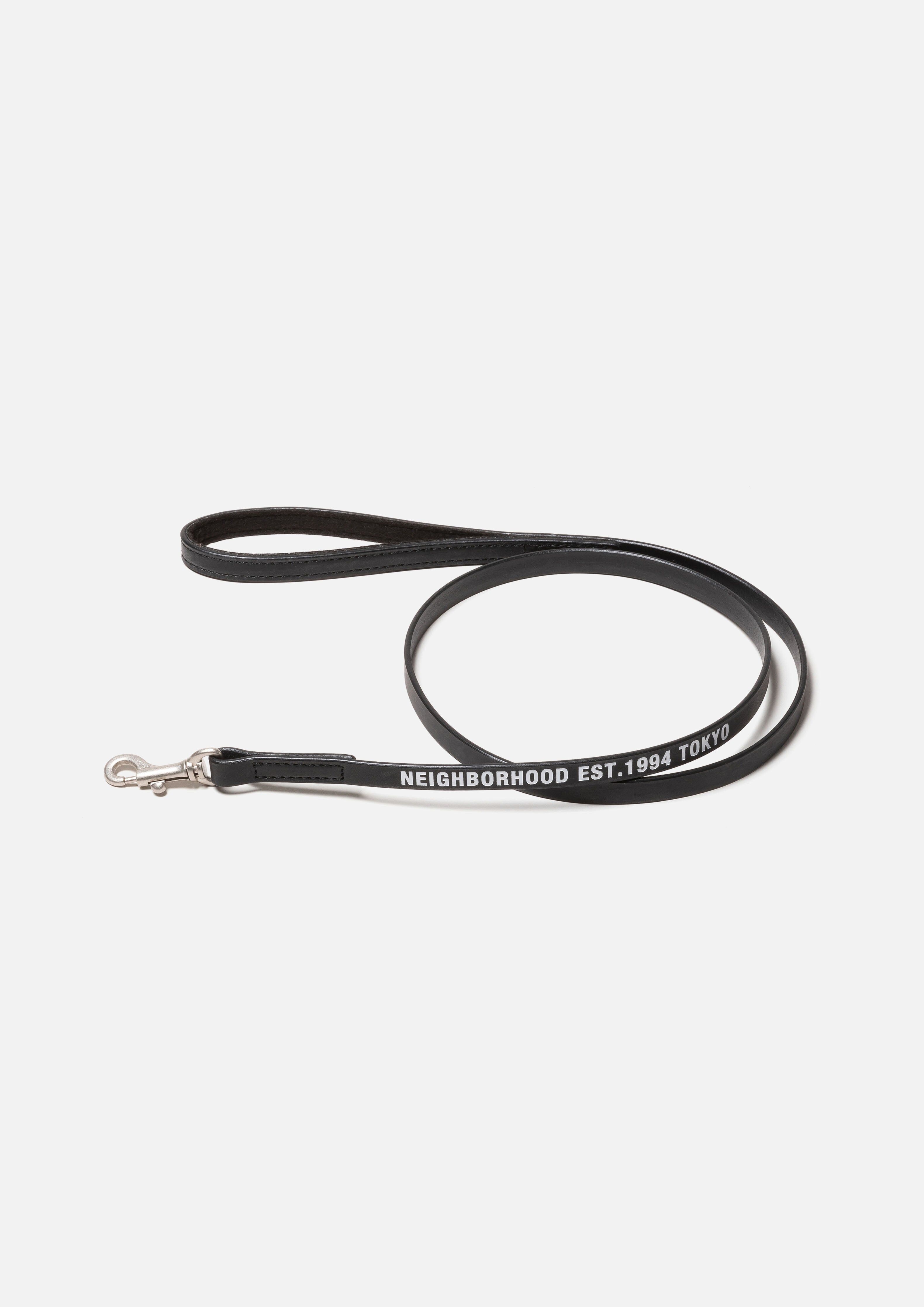 2025AW NEIGHBORHOOD NBHD LEATHER DOG LEASH NARROW 窄 繫繩 狗繩 狗鍊 現貨 252PKNH-AC03