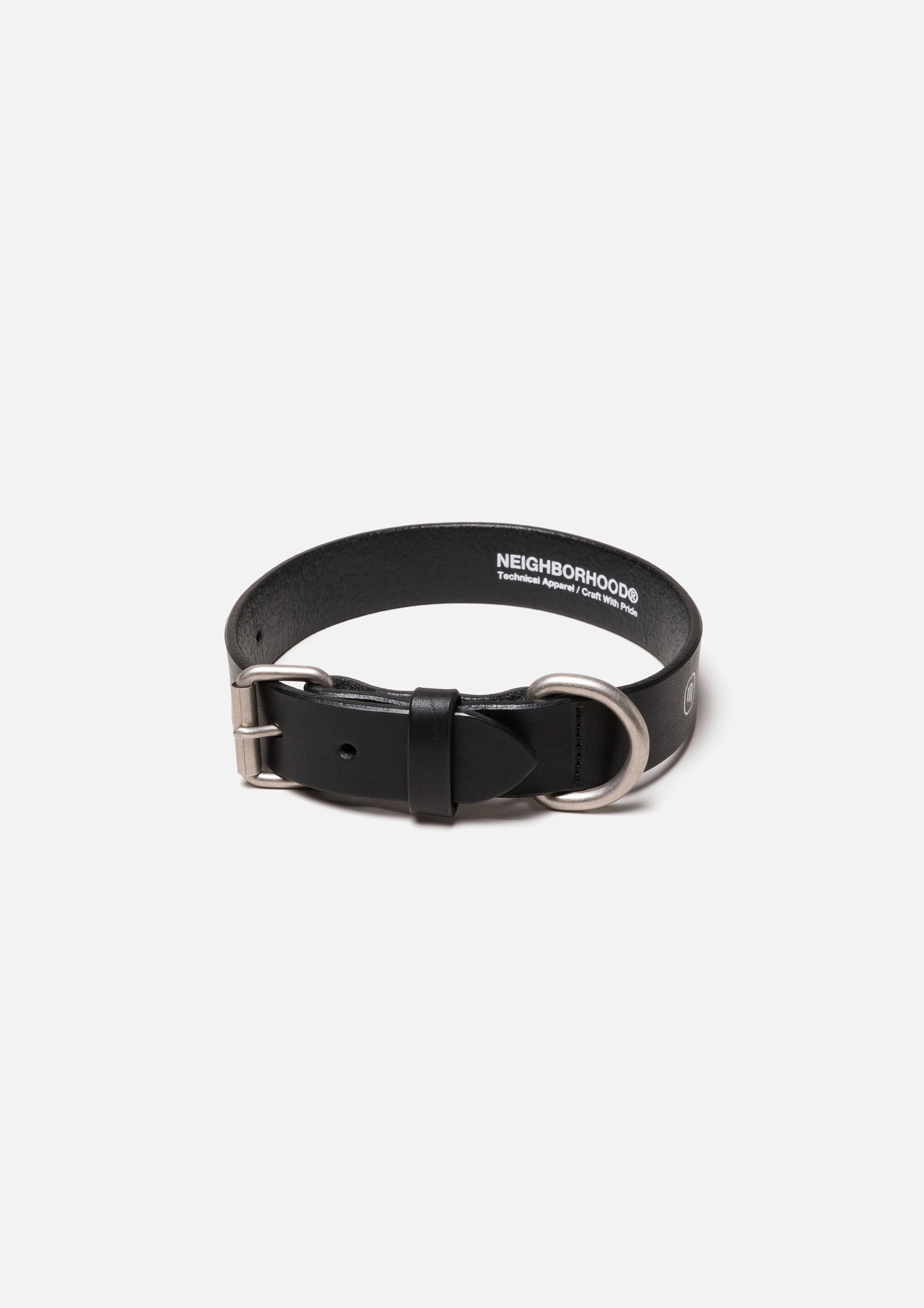 『代購商品』2025AW NEIGHBORHOOD NBHD LEATHER DOG COLLAR WIDE 寬 項圈 252PKNH-AC06