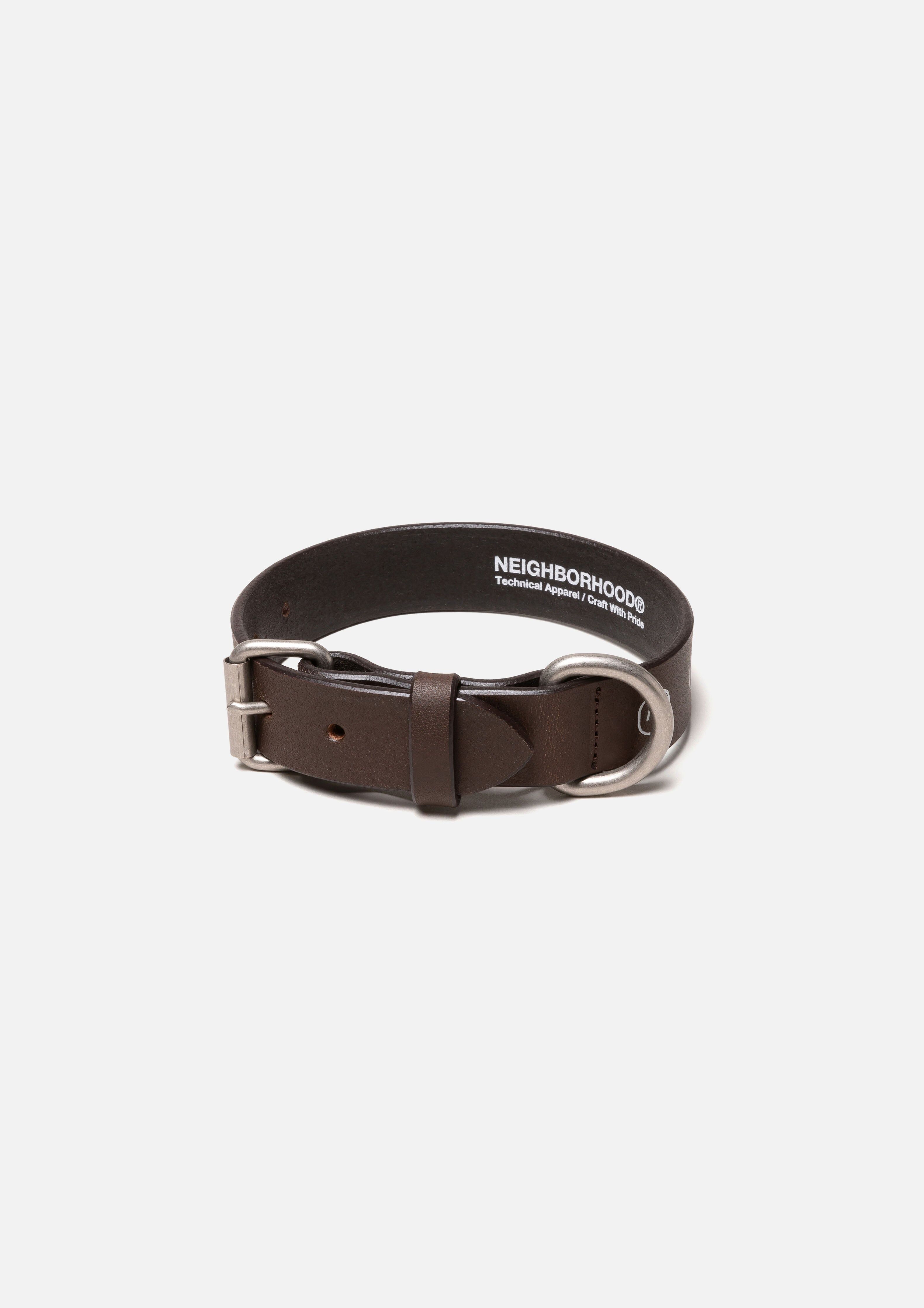 『代購商品』2025AW NEIGHBORHOOD NBHD LEATHER DOG COLLAR WIDE 寬 項圈 252PKNH-AC06