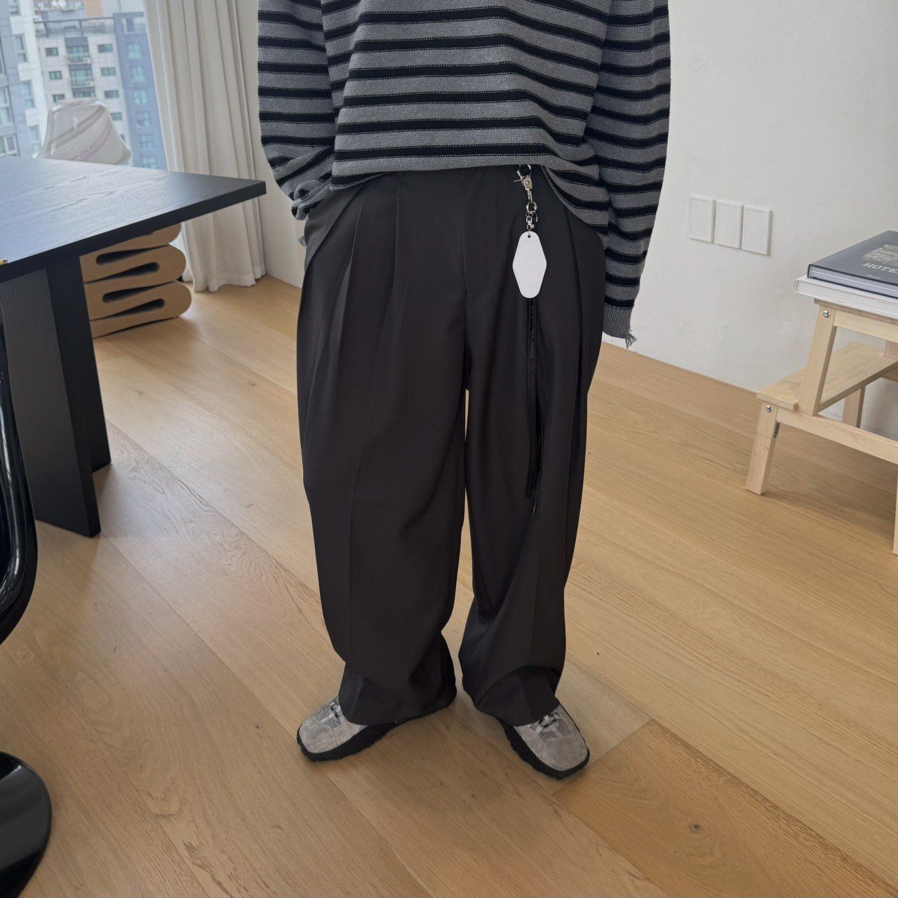 淨色鬆身西褲 BY-428P