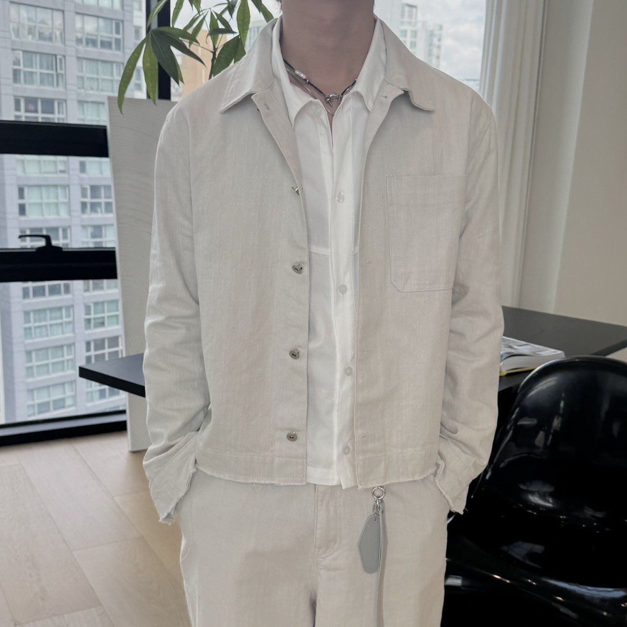 淨色長袖恤衫 BY-432S