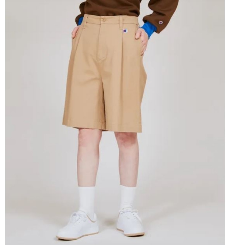 女款-CASUAL 工裝短褲-米色（CW-C501-780）