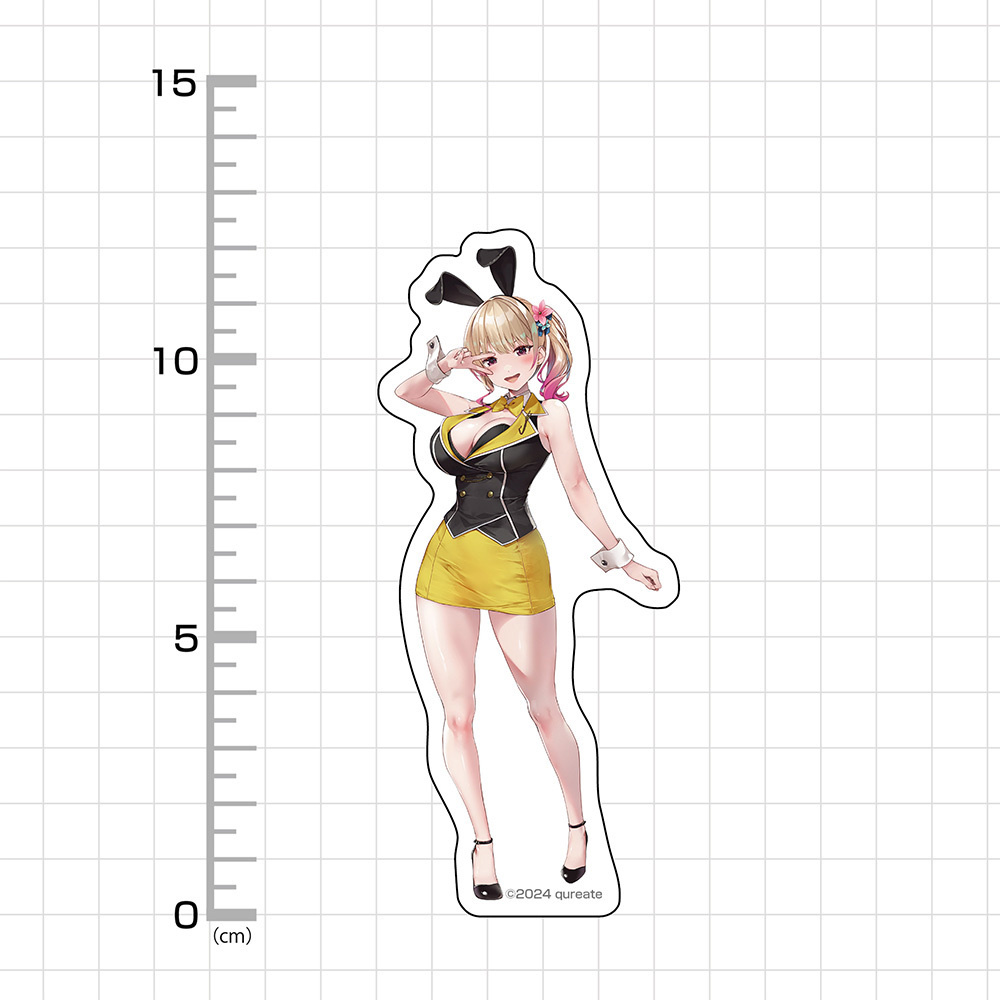 Cospa 0922 凜 屋外対応ステッカー [バニーガーデン]