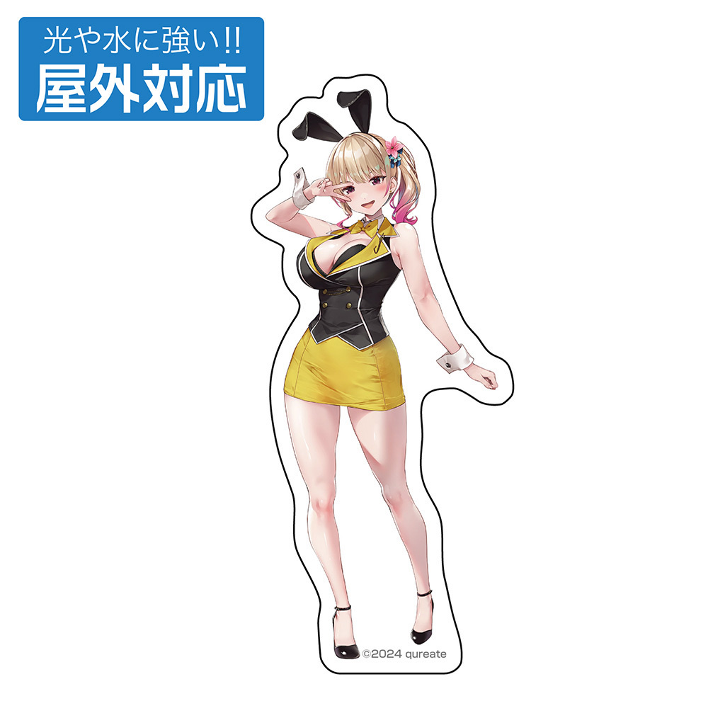 Cospa 0922 凜 屋外対応ステッカー [バニーガーデン]