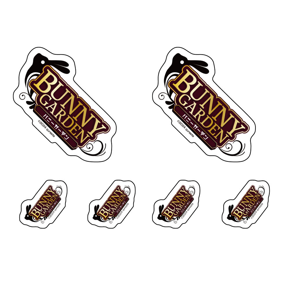 Cospa 0922 バニーガーデンロゴ ミニステッカーセット [バニーガーデン]