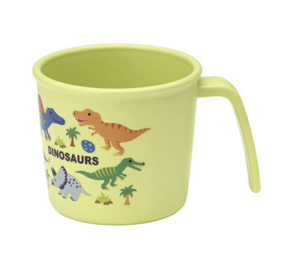 日本製 Skater 兒童膠水杯 230ml -恐龍