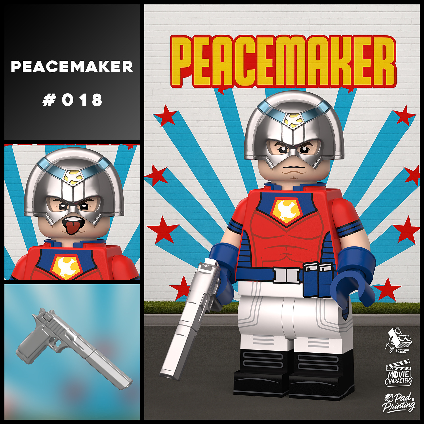 [Lok][Preorder] Peacemaker [PADprinted]