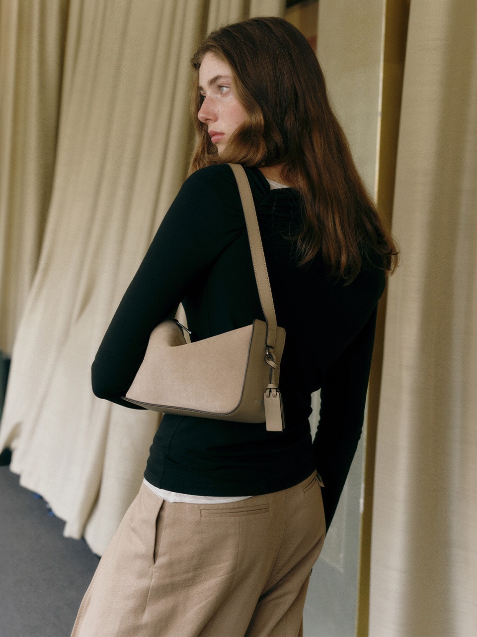 Joy Gryson Crescent Shoulder Bag