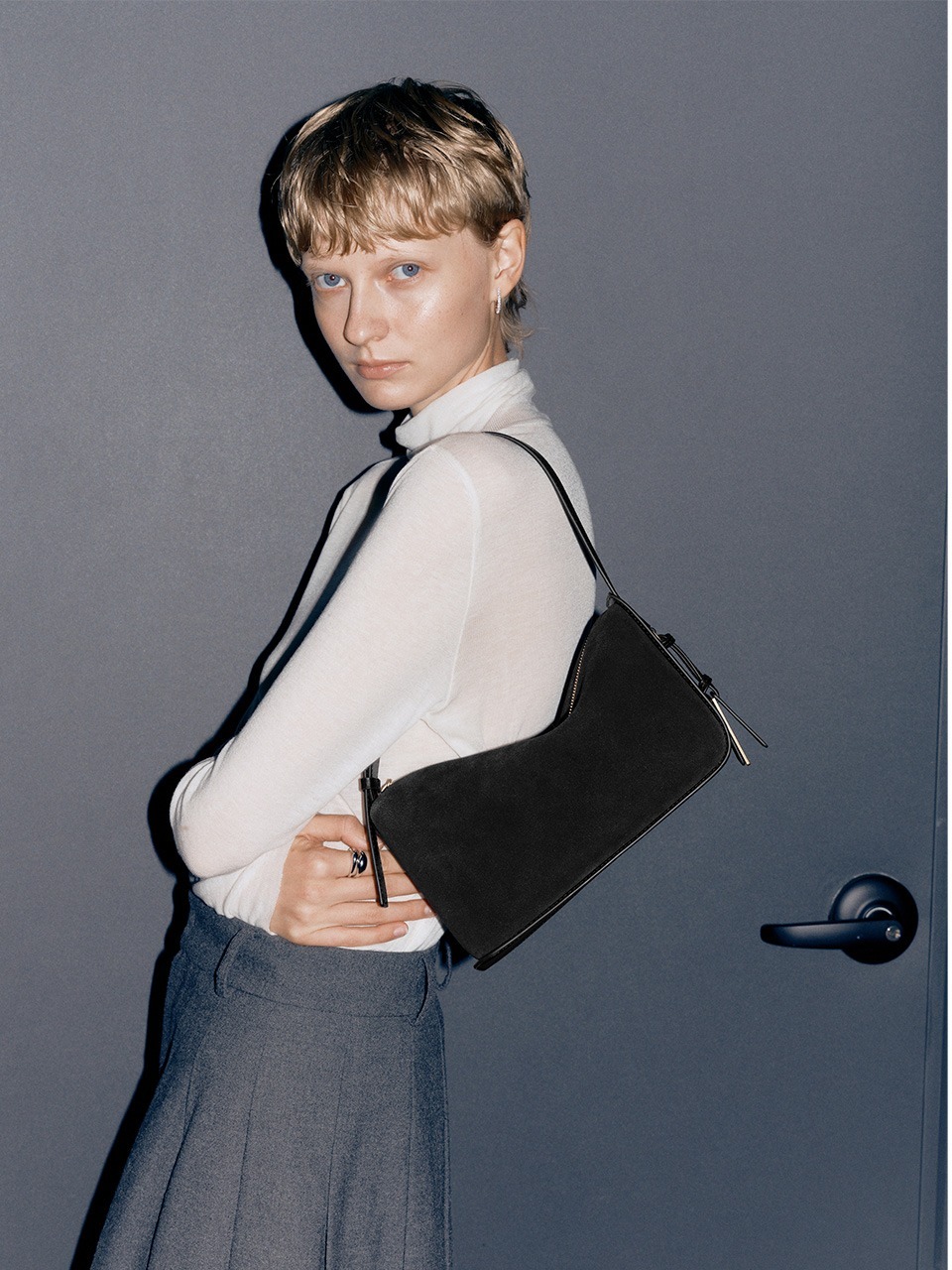 Joy Gryson Crescent Shoulder Bag