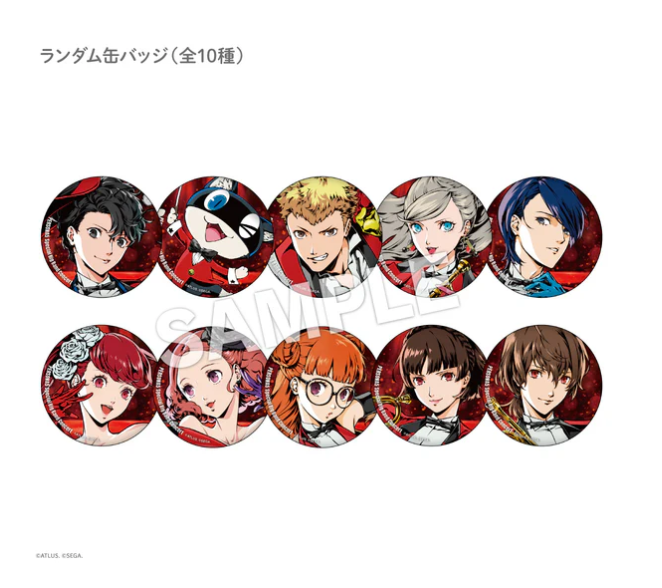 [代購][預訂] PERSONA5 音樂會 襟章 抽