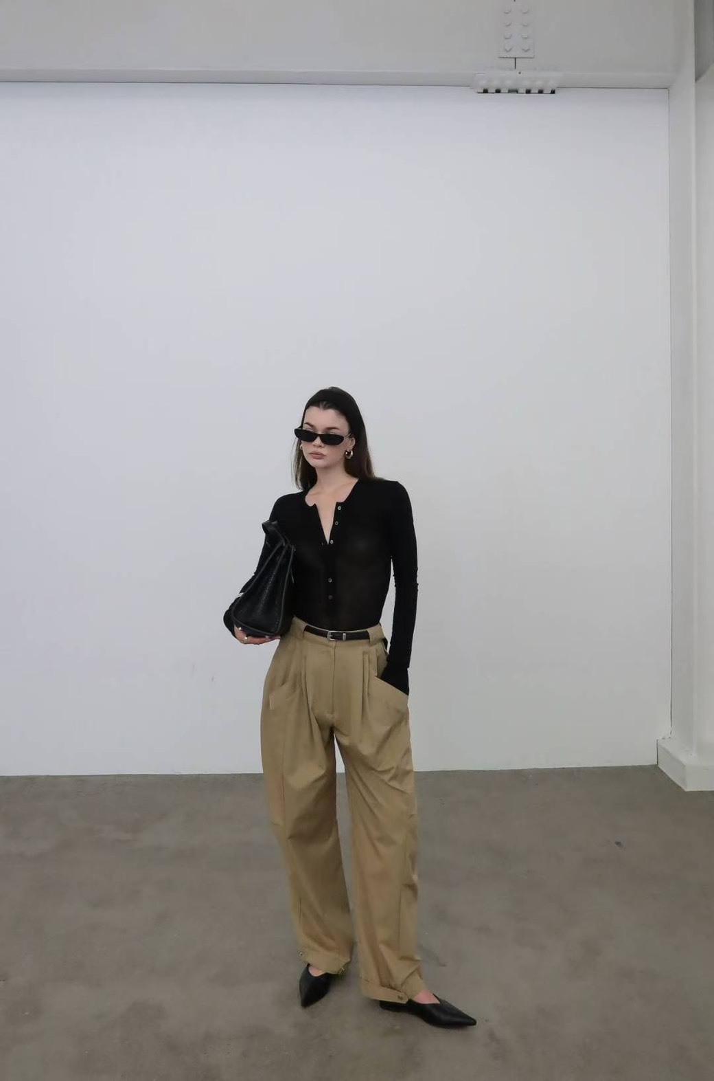 大口袋縮腳彎刀褲