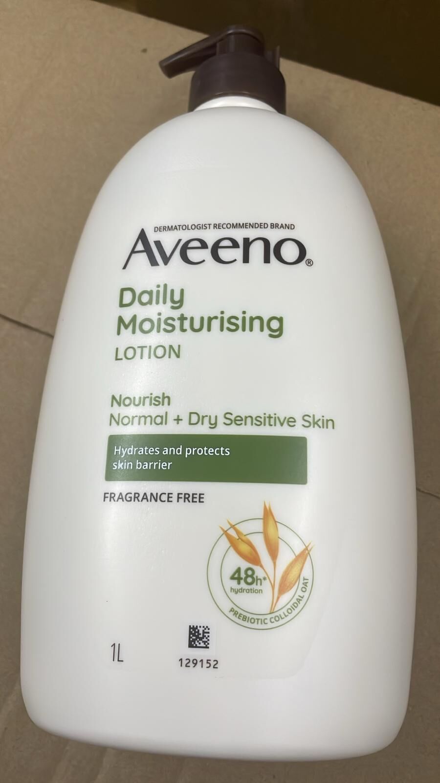 現貨 Aveeno 天然燕麥潤膚露 Daily Moisturizing Body Lotion（綠色）