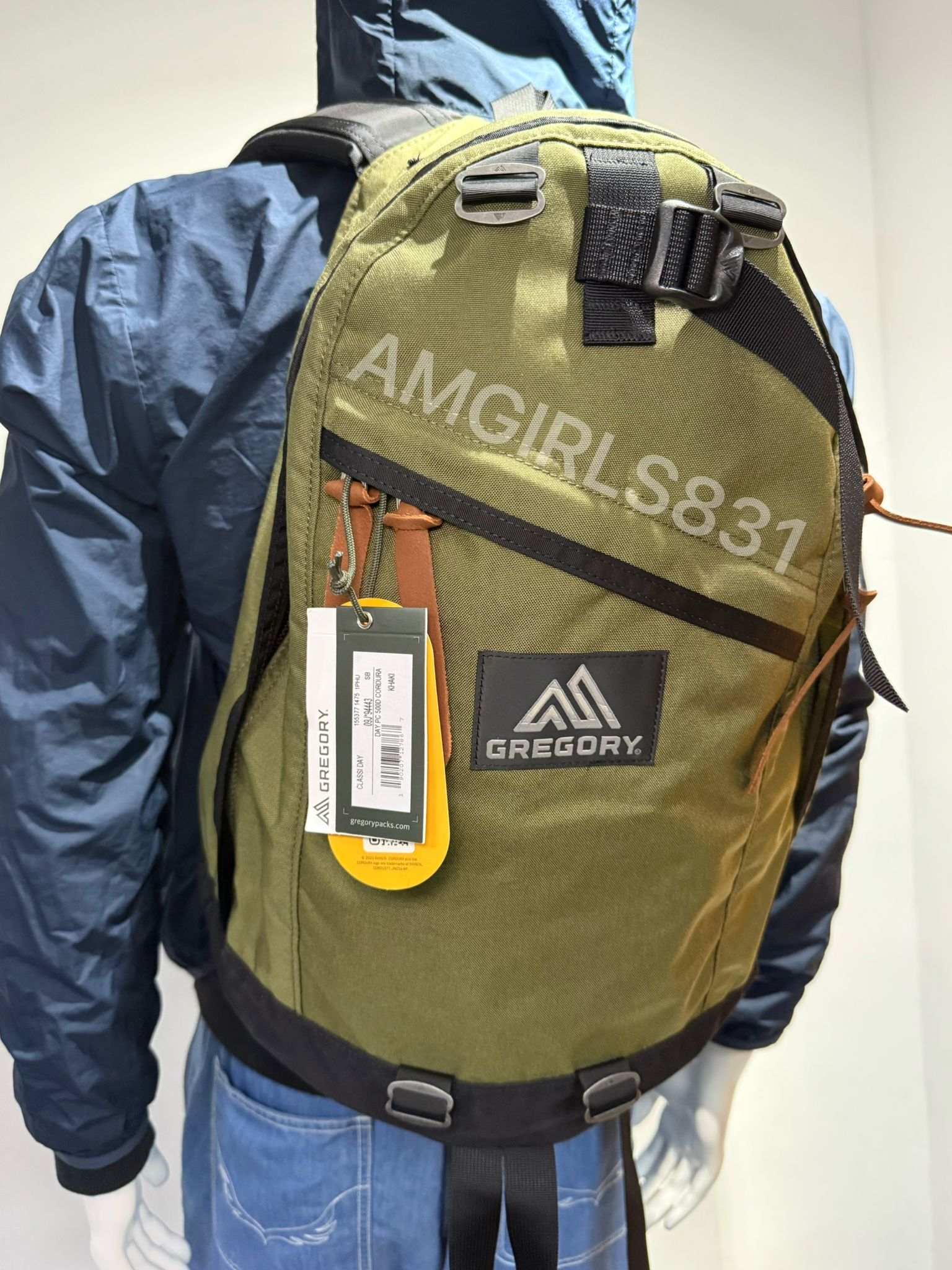 Gregory day pack KHAKI 卡其綠