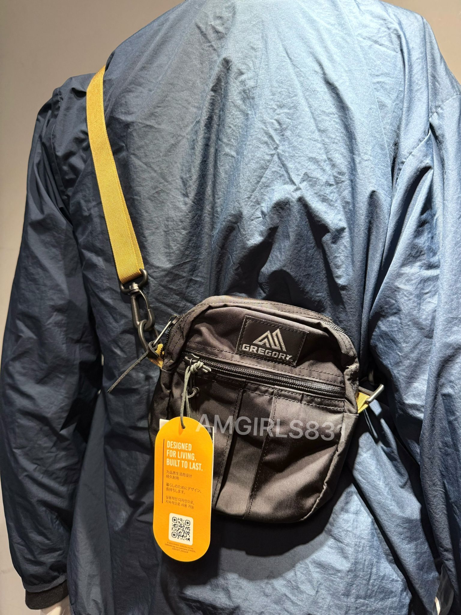 GREGORY QUICK POCKET M Black/Brown