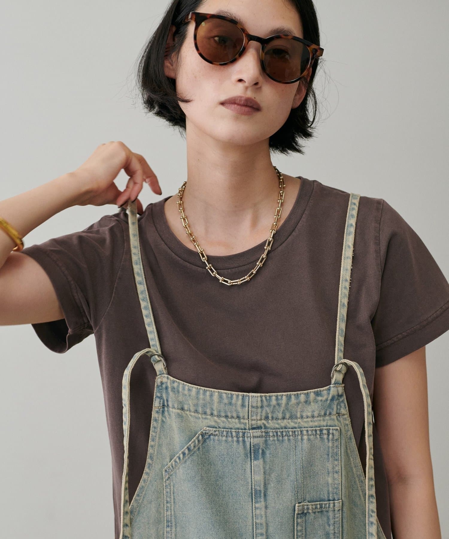 LARUTA(ラルータ)  ピグメントベーシックTee咖（3052060190）