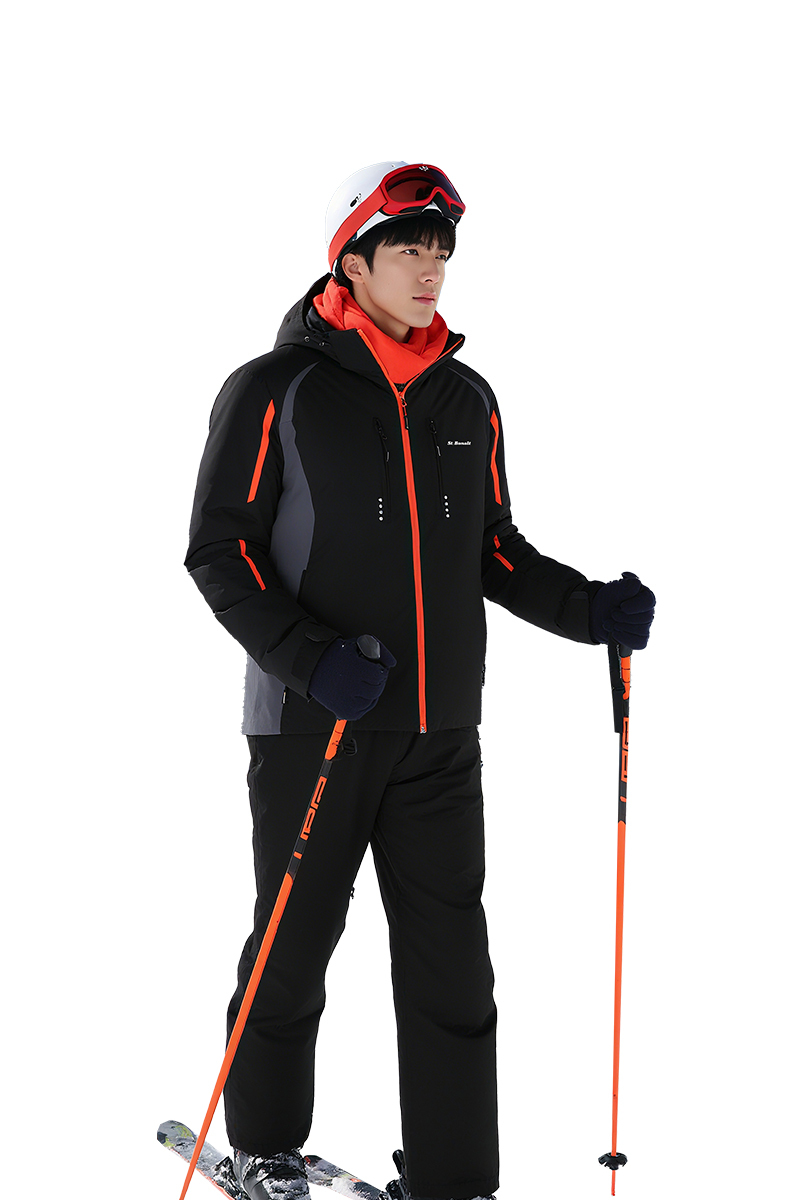 時尚背帶雪褲｜男款 FM9016 (防水、防風、透氣、透濕、耐磨)