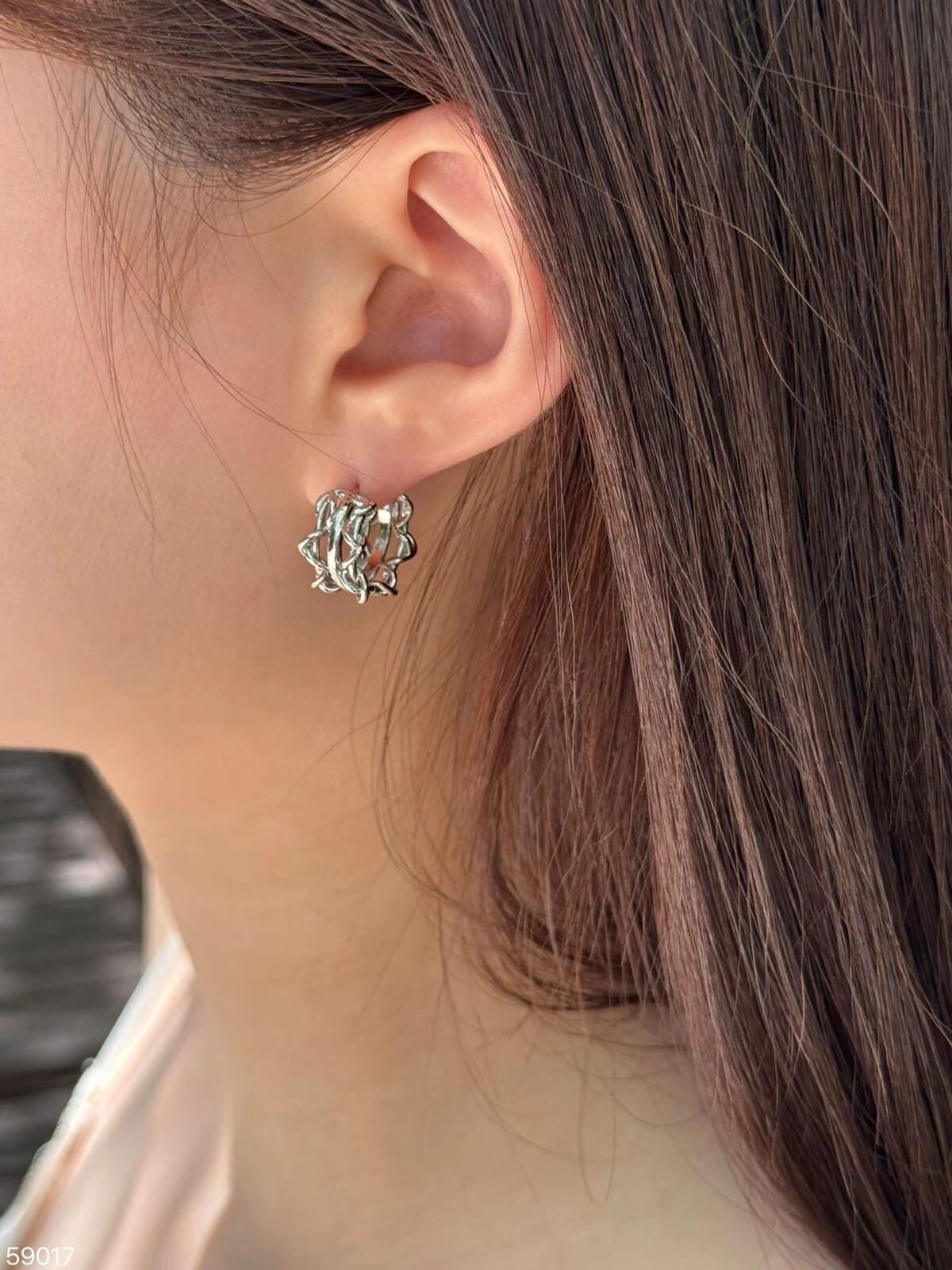 UA33復古不規則設計耳環