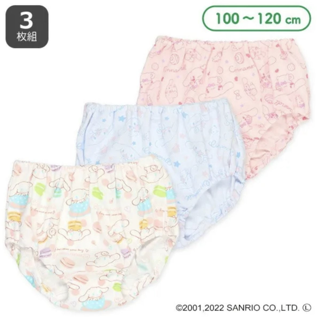 Cinnamoroll 女童內褲3條裝