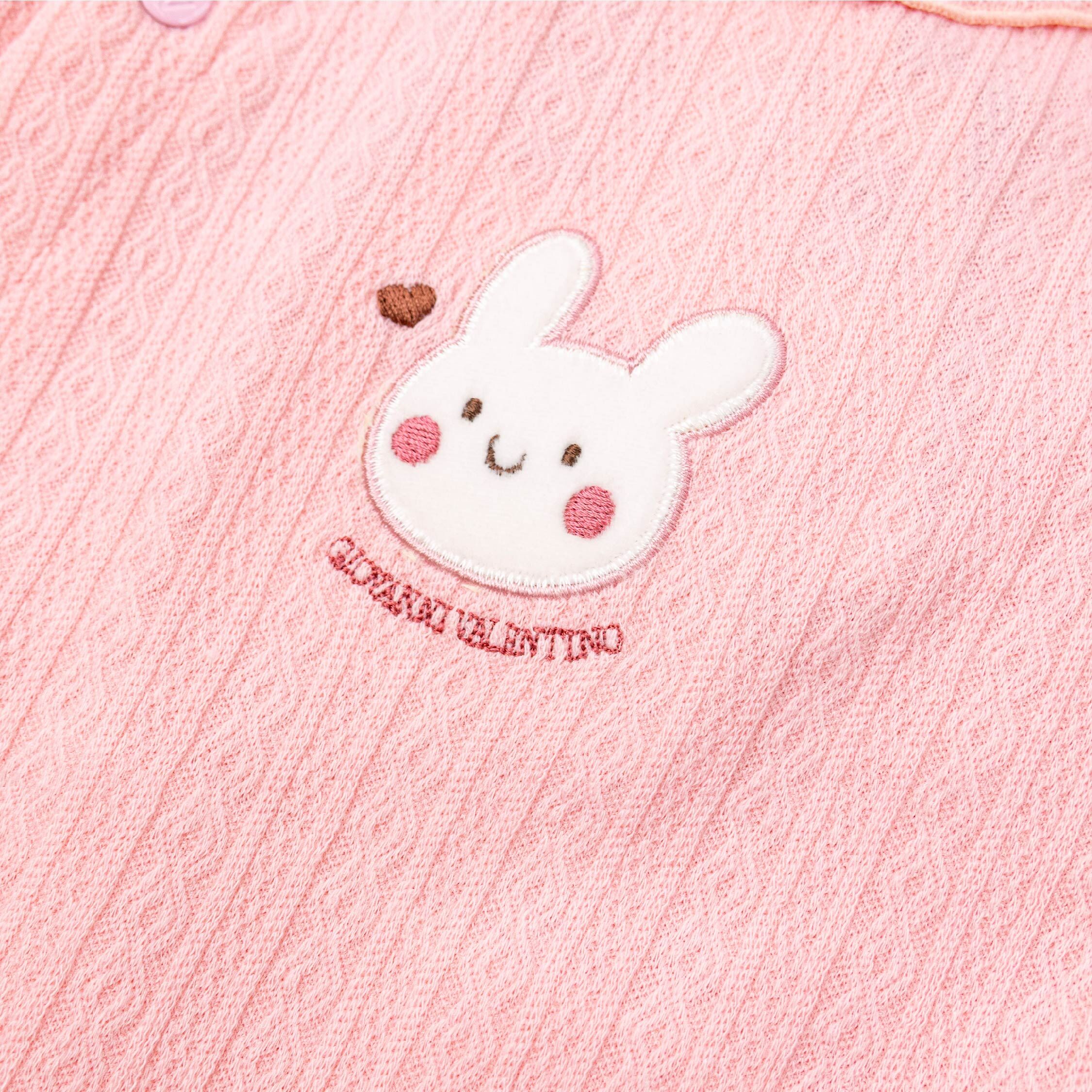 范侖鐵諾【32520】甜美兔兔編織花紋連身裝/蝴蝶衣＊二色