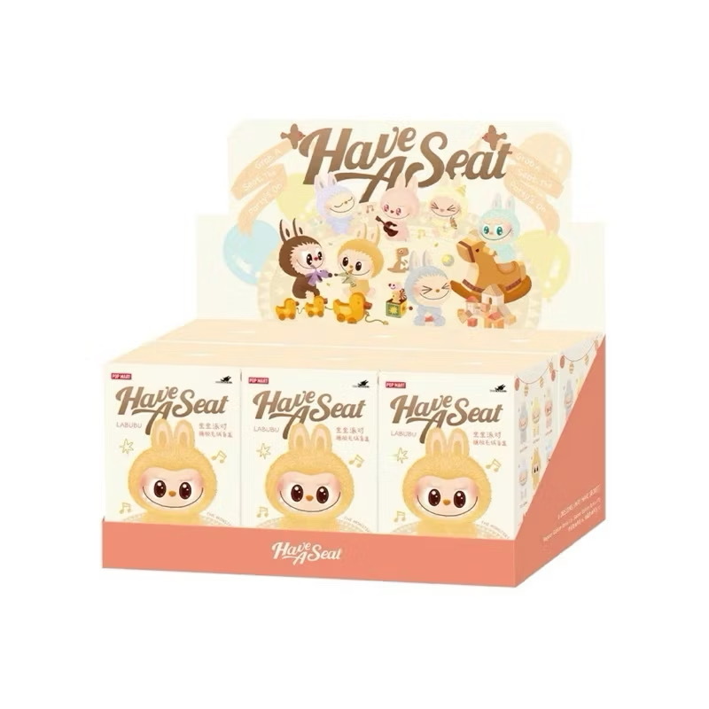 POPMART 泡泡瑪特 LABUBU 坐坐派對系列 拉布布