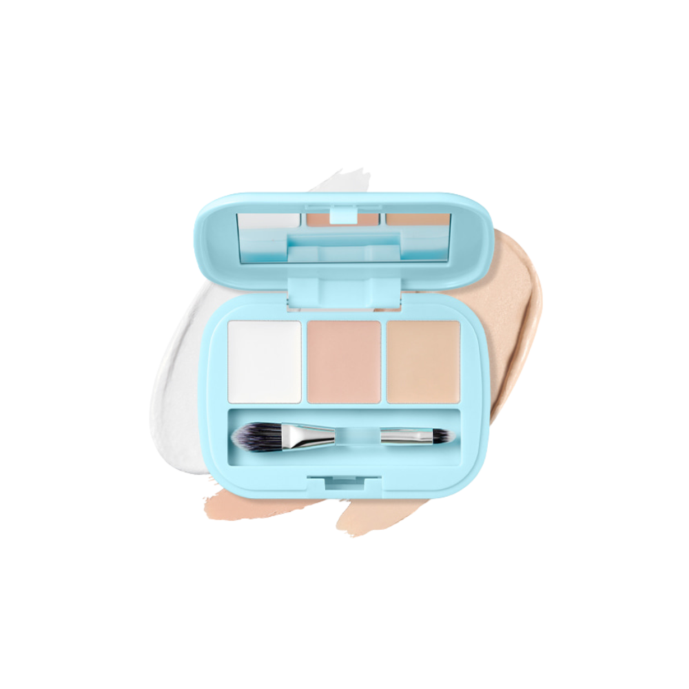 AMUSE AIRY 三色遮瑕盤