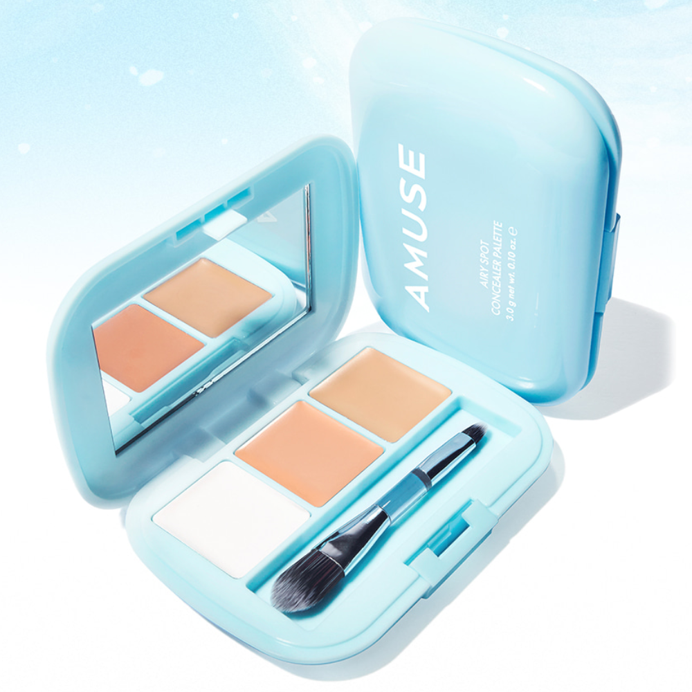 AMUSE AIRY 三色遮瑕盤