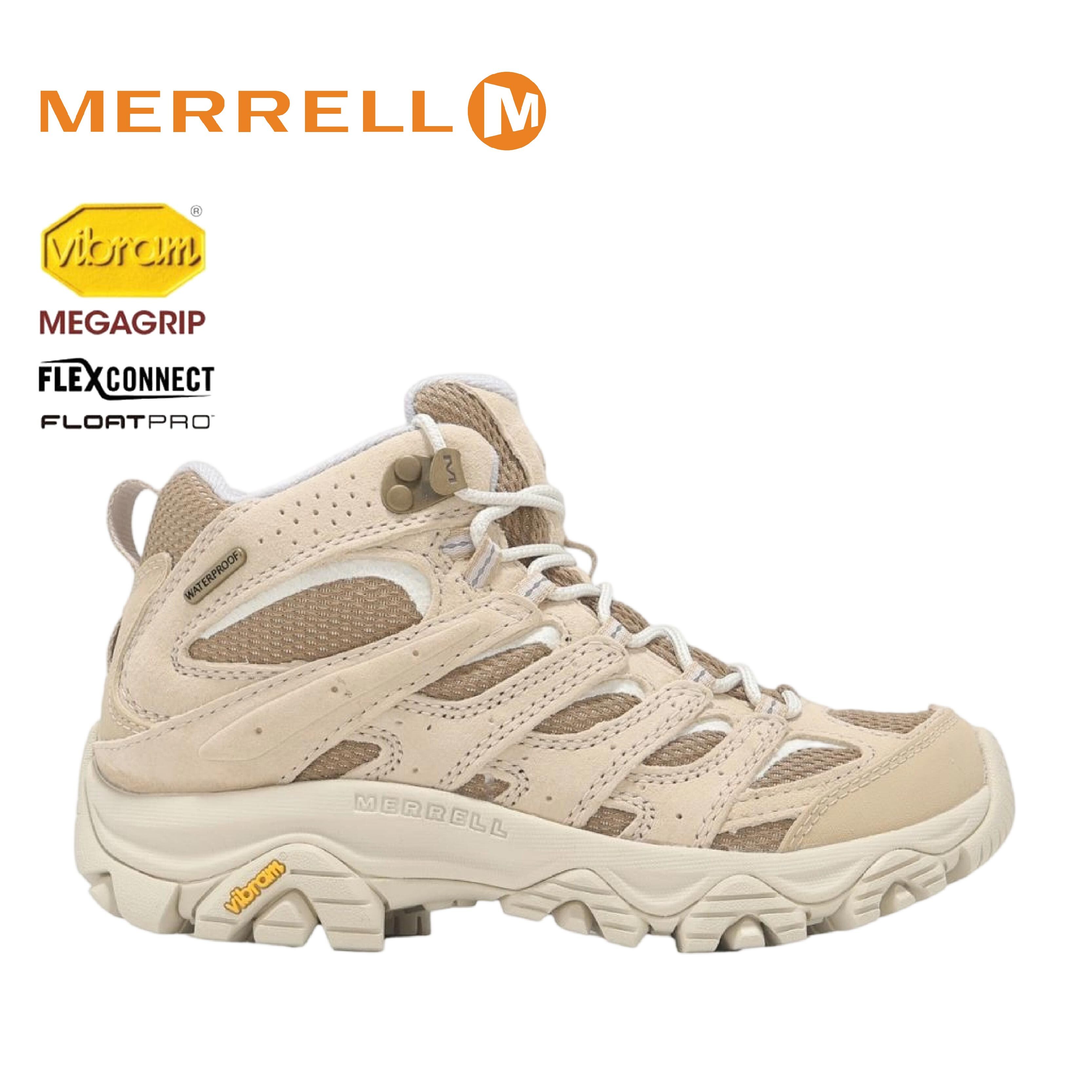 MERRELL 美國 MOAB 3 MID WP 登山健行鞋 女款(榛果棕色) 32ML038790