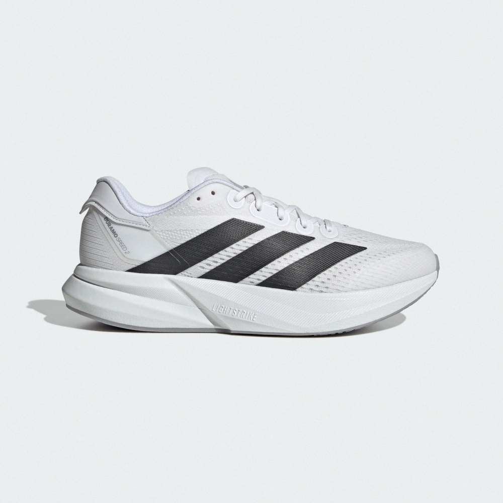 ADIDAS 慢跑鞋 DURAMO SPEED 2 M 白黑 運動鞋 男 IH8206