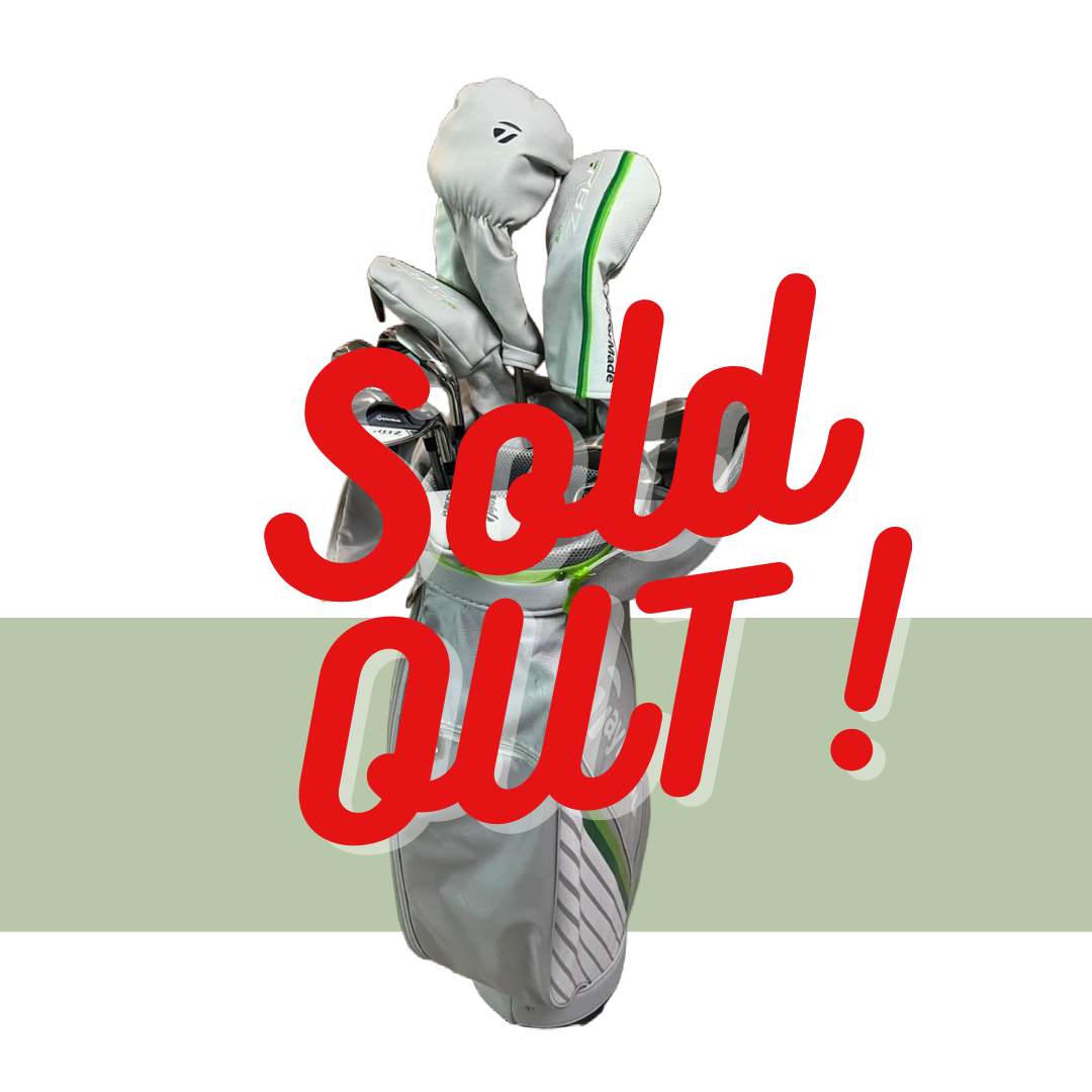 【二手球桿】女用 TaylorMade RBZ SPEEDLITE 套桿組 共10支(含球袋)