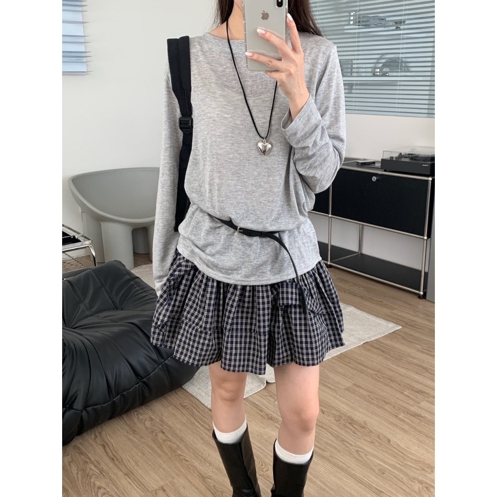 現貨【imfine】美背簍空彈力棉微透膚長袖上衣#9730