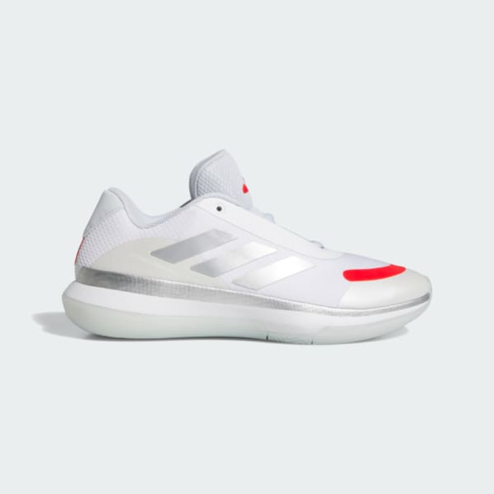 ADIDAS 籃球鞋 BB LEGENDS LOW 白銀紅 包覆 緩震 男 JI4521