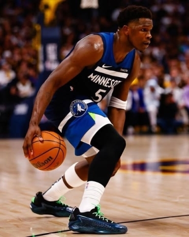 ADIDAS 籃球鞋 AE 1 LOW 黑極光藍 愛德華茲 低筒 男 JQ6135