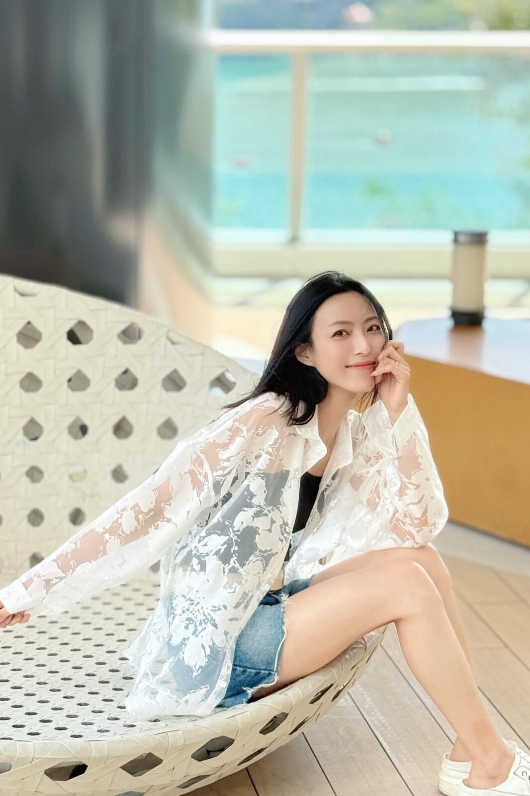 TOP#7708 🤍透墨柔焦防曬外套