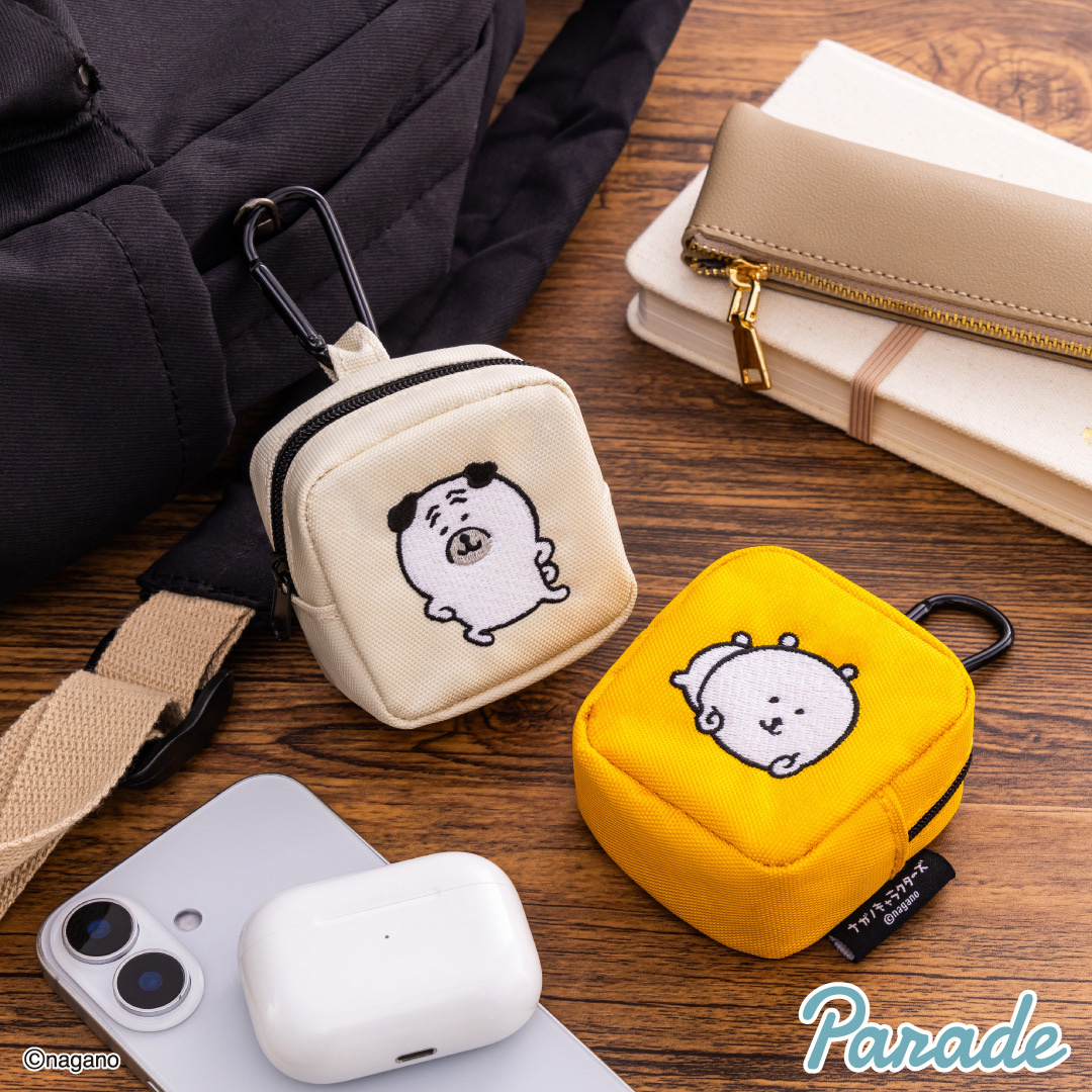 現貨｜Nagano Characters 迷你刺繡掛袋 9月景品