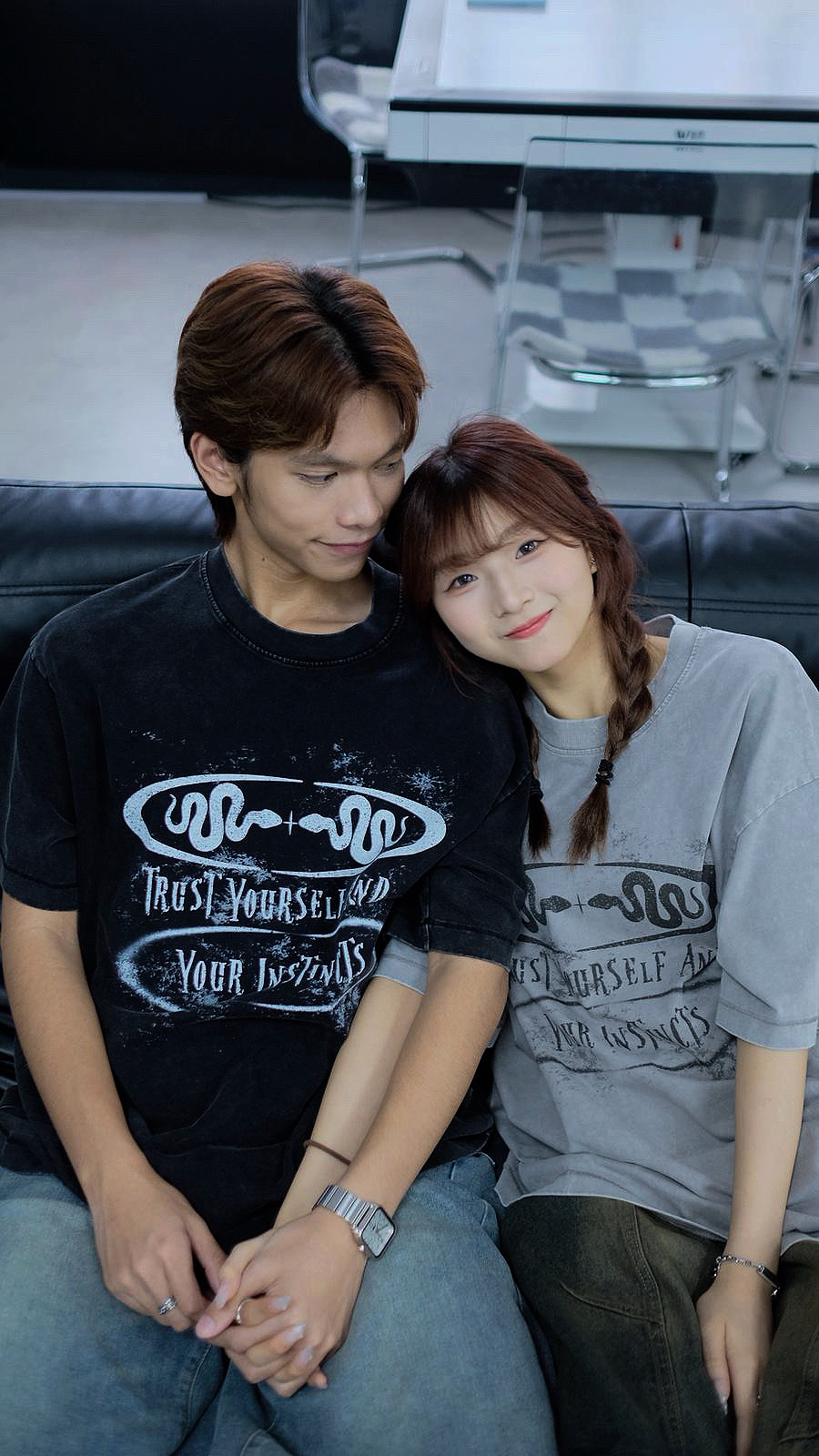 ST0040 Snake Print Tee