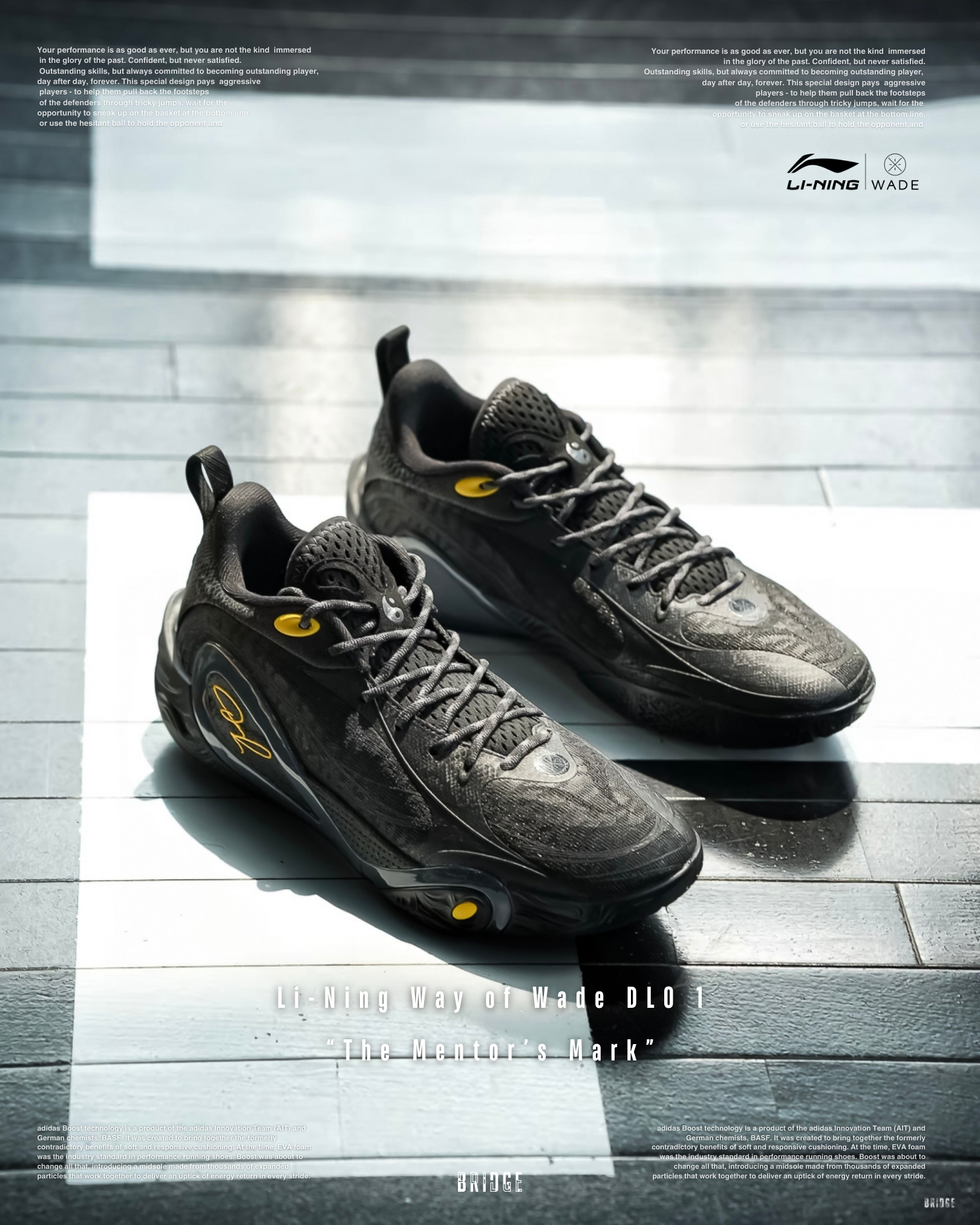 『黑金蝴蝶殺手🦋』Li-Ning 「韋德之道」 DLO 1 “The Mentor’s Mark” ABPV009-11