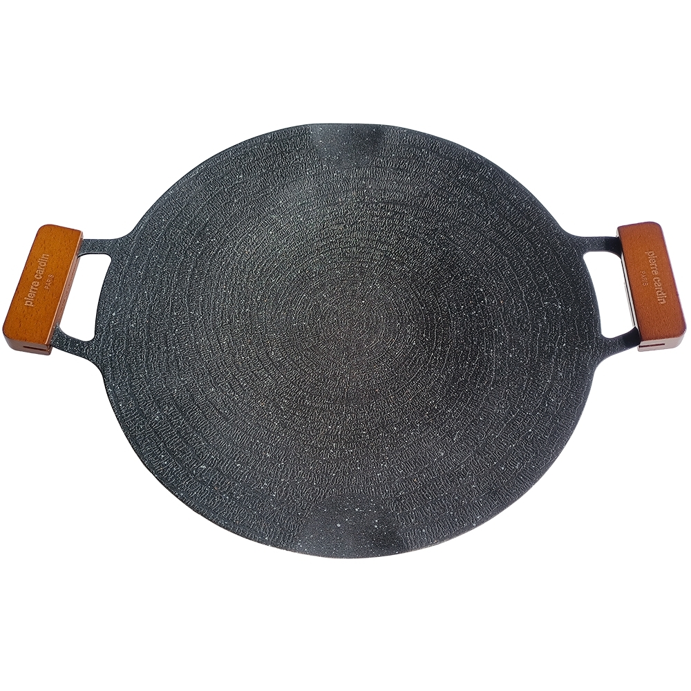 韓式多功能不沾煎烤盤38cm