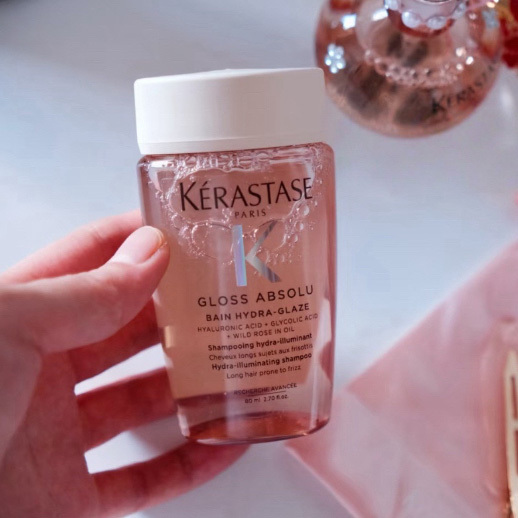2025最新！Kerastase 巴黎卡詩 釉光玫瑰瑩潤洗髮精 髮浴 80ml